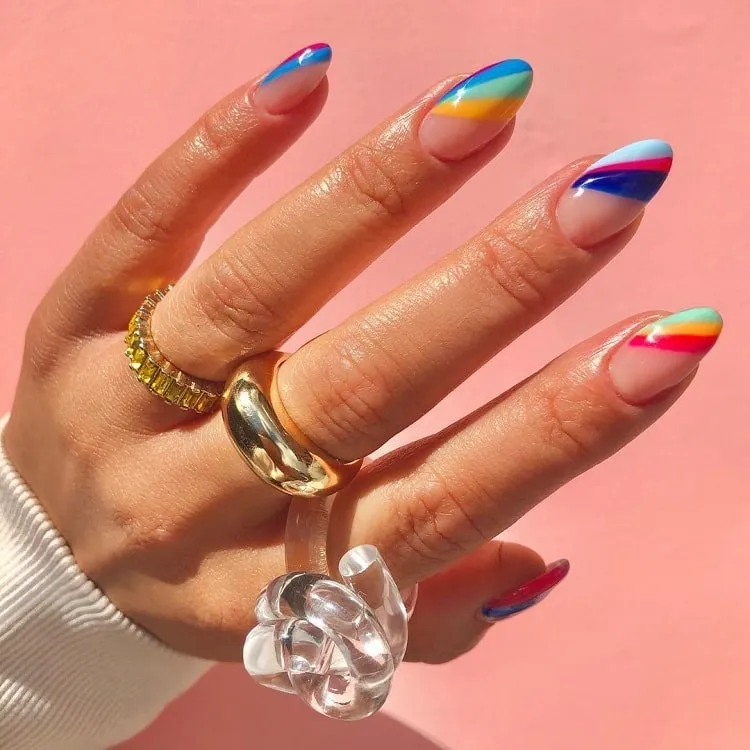 amazing pride month nails designs
