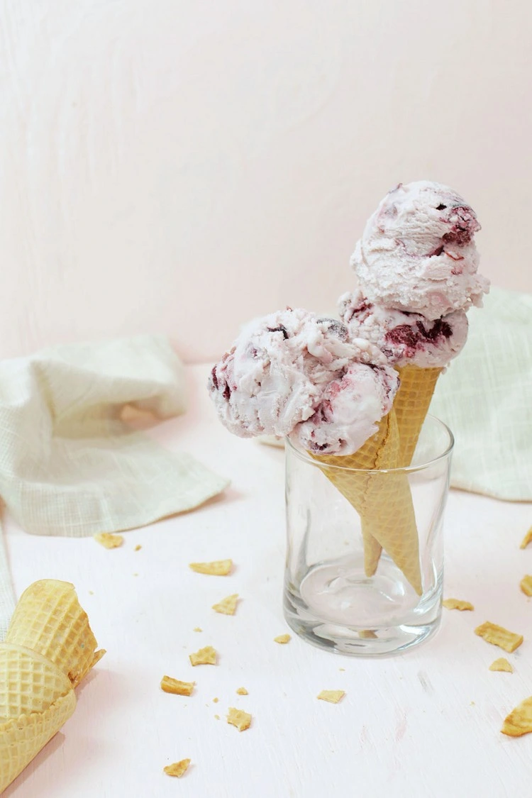 cherry ice cream with fresh cherries for this recipe you need an ice cream maker