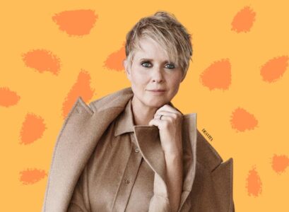 cynthia nixon layered pixie long side swept bangs women over 60 rejuvenating hairstyle summer 2023