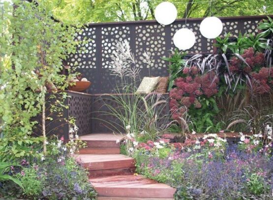 decorative privacy screen ideas a beatiful garden addition
