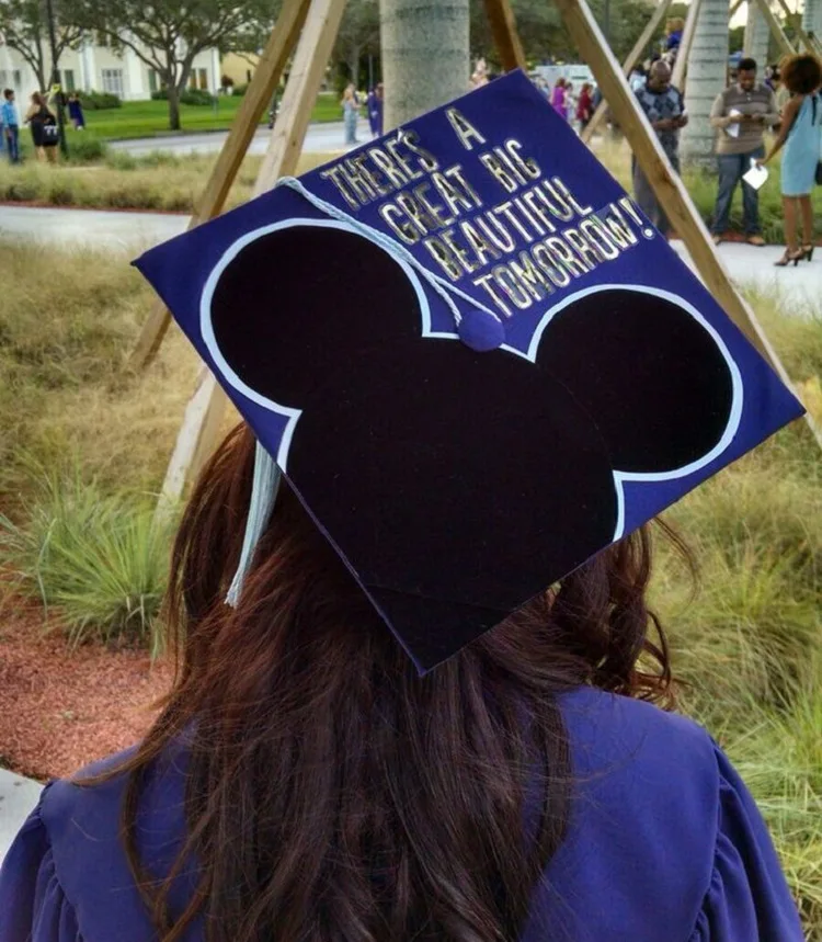 disney graduation cap ideas gift for high school graduates 2023
