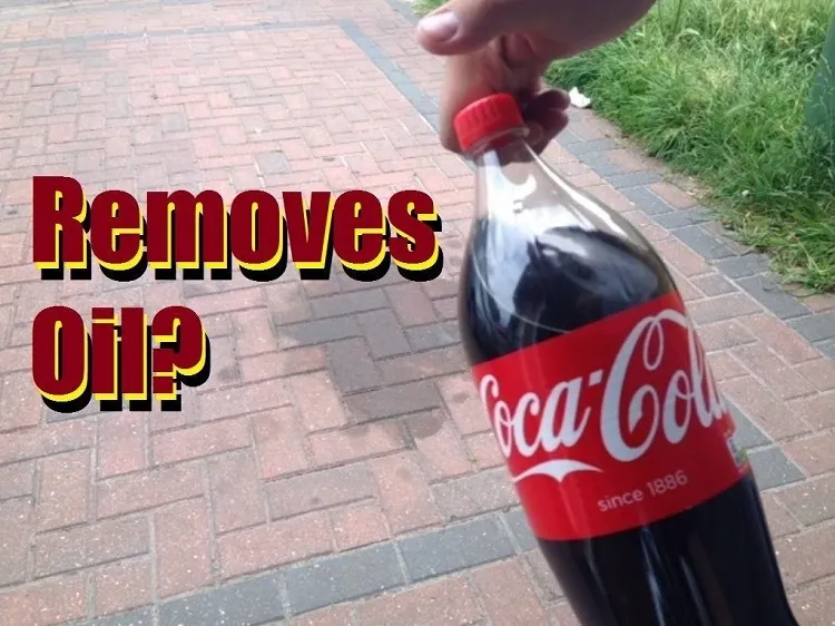 does coca cola remove oil stains from concrete this drink can act if the stains are recently stained