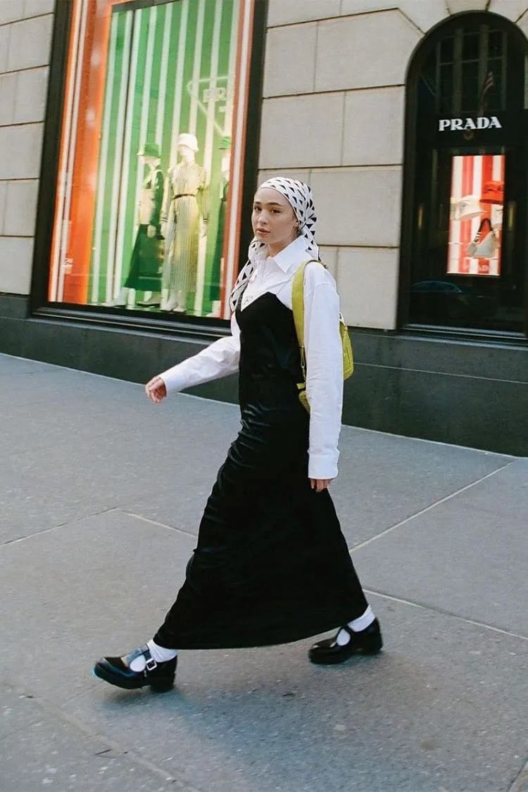 fashion style hijab casual