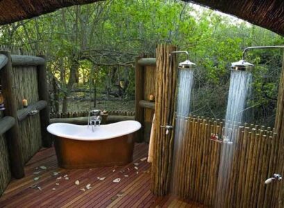 how much does it cost to build an outdoor shower make a wooden floor