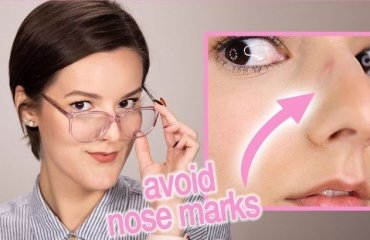 how to avoid red marks on nose from glasses