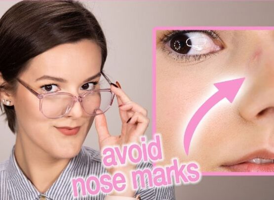 how to avoid red marks on nose from glasses