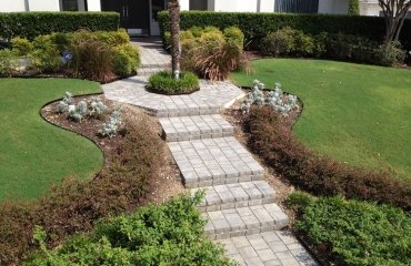 how to build a walkway with pavers