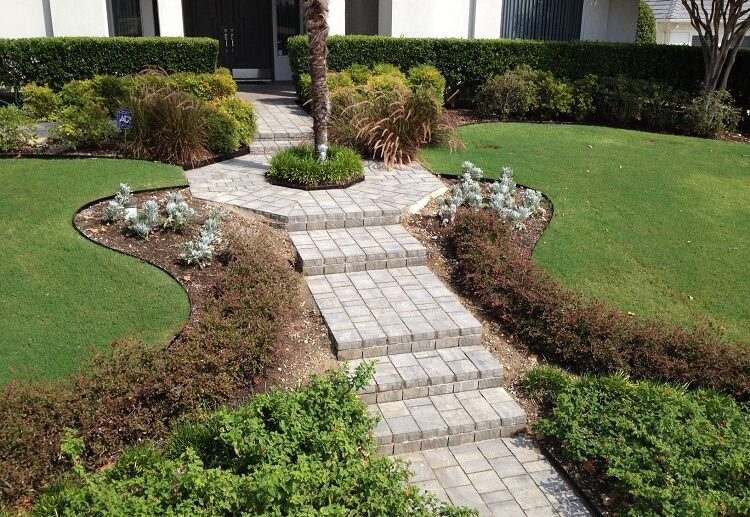 how to build a walkway with pavers