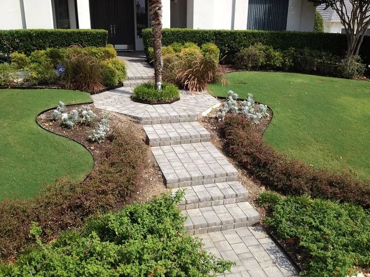 how to build a walkway with pavers