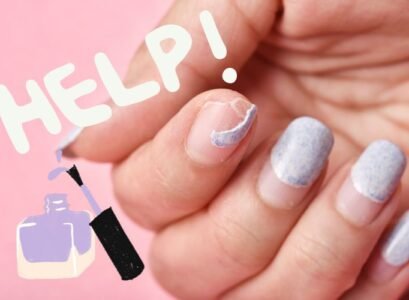 how to fix chip nail gel polish at home easy tutorial guide diy
