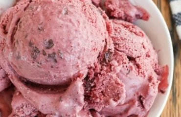 how to make cherry ice cream without ice cream maker