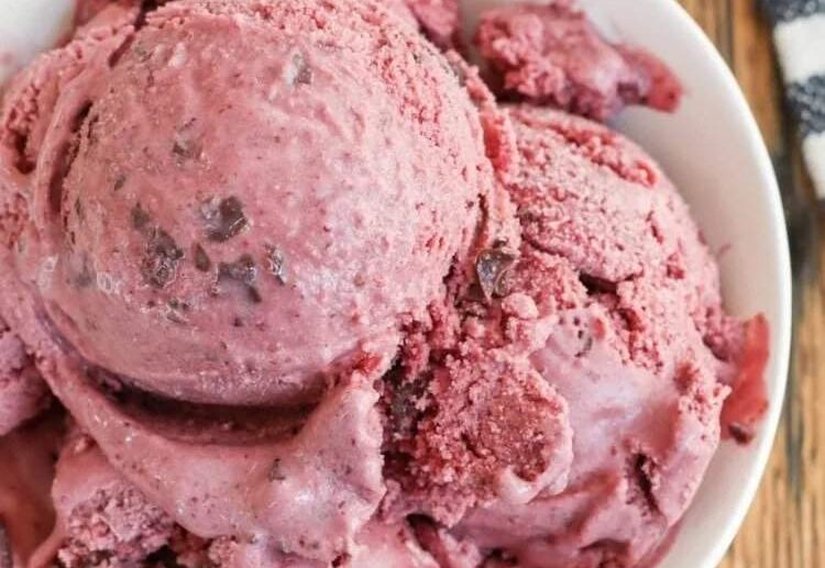 how to make cherry ice cream without ice cream maker
