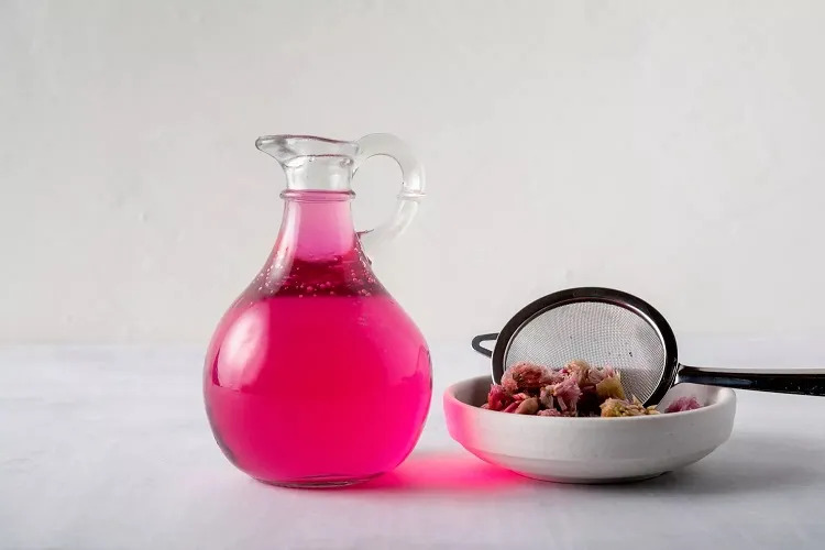 how to make chive blossom vinegar