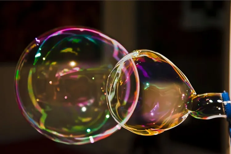 how to make giant bubbles with a hula hoop