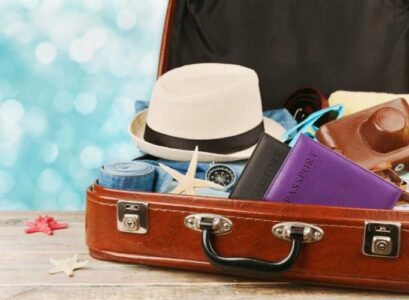 how to pack a sun hat in a suitcase