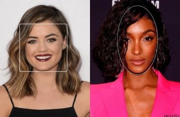 how to part your hair based on face shape guide advice