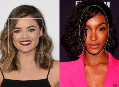 how to part your hair based on face shape guide advice