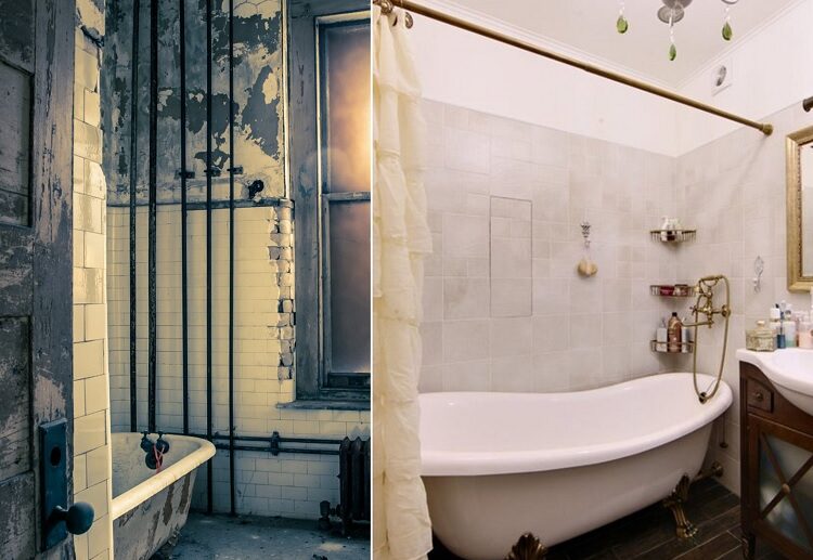 how to refresh an old bathroom replace some items with new ones