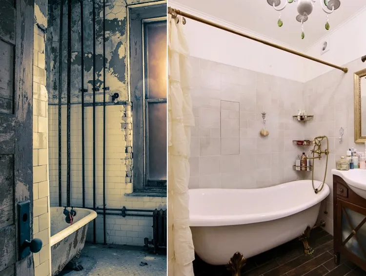 how to refresh an old bathroom replace some items with new ones