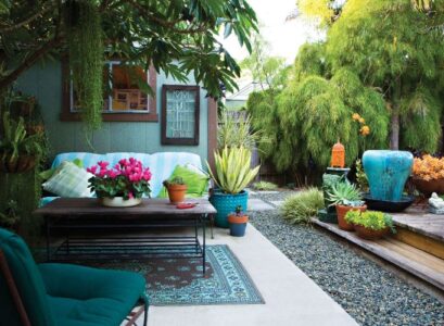how to transform a small garden
