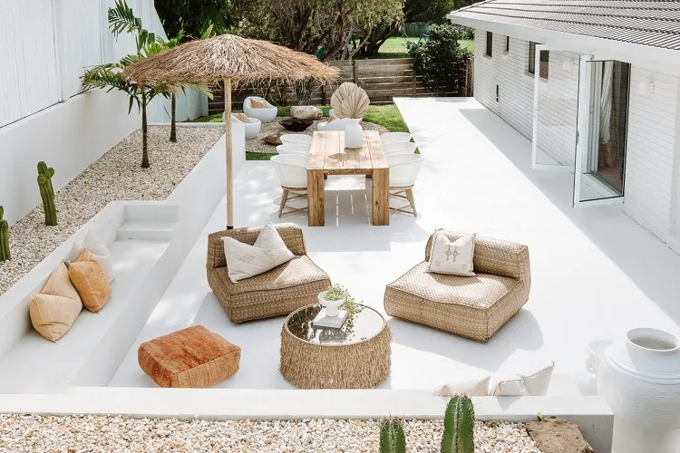 Lovely villa with pool and colorful accents in decor in Ibiza 〛◾ Photos ◾  Ideas ◾ Design