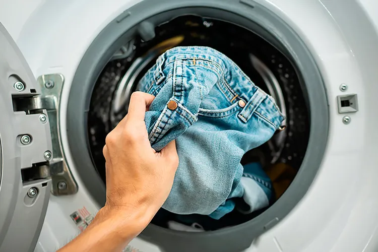 machine wash jeans how to remove oil stain from denim