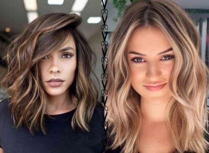 medium length wavy hair ideas on how to style it for summer 2023