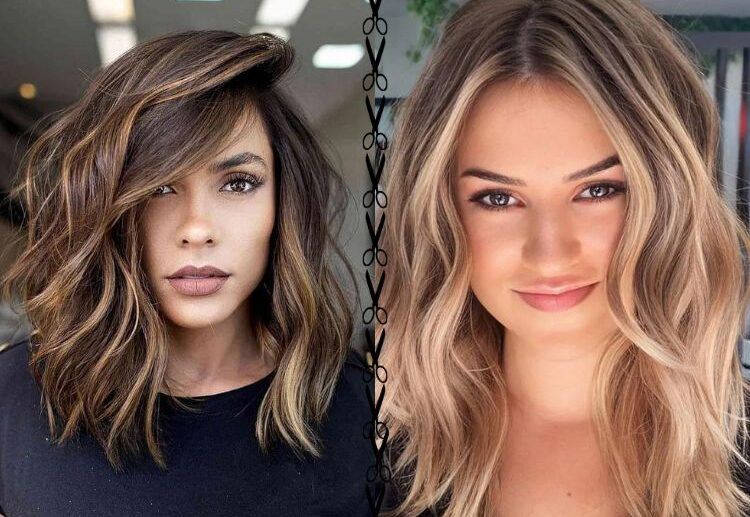 medium length wavy hair ideas on how to style it for summer 2023