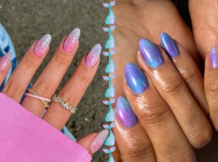 7 Mermaid Nails Designs Inspired By The Little Mermaid  Beauty  Hair   Grazia