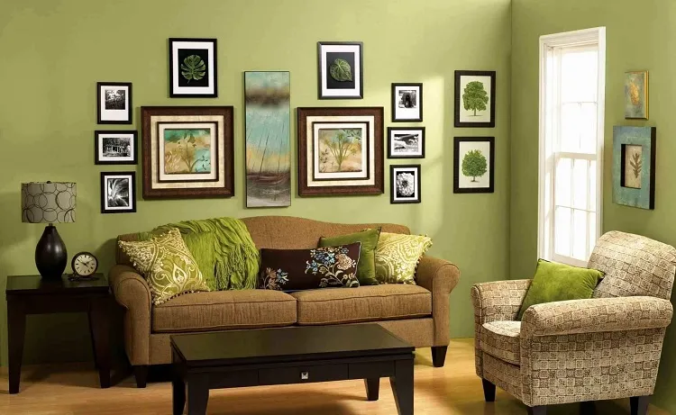 nterior design of drawing room in low budget paint the walls in interesting way