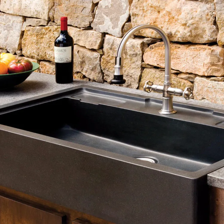 outdoor kitchen sink types
