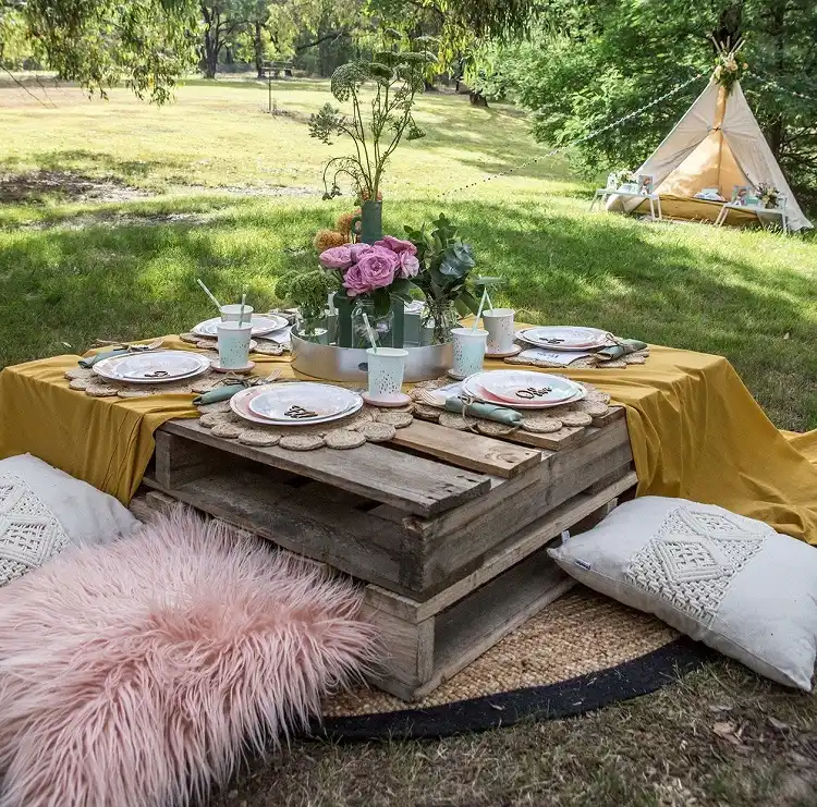 outdoor party ideas on a budget decoration