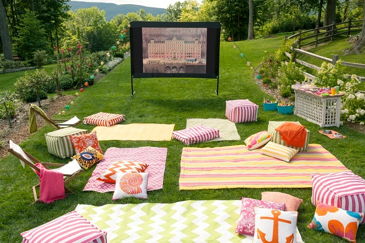 outdoor theme party backyard decoration ideas for adults and kids