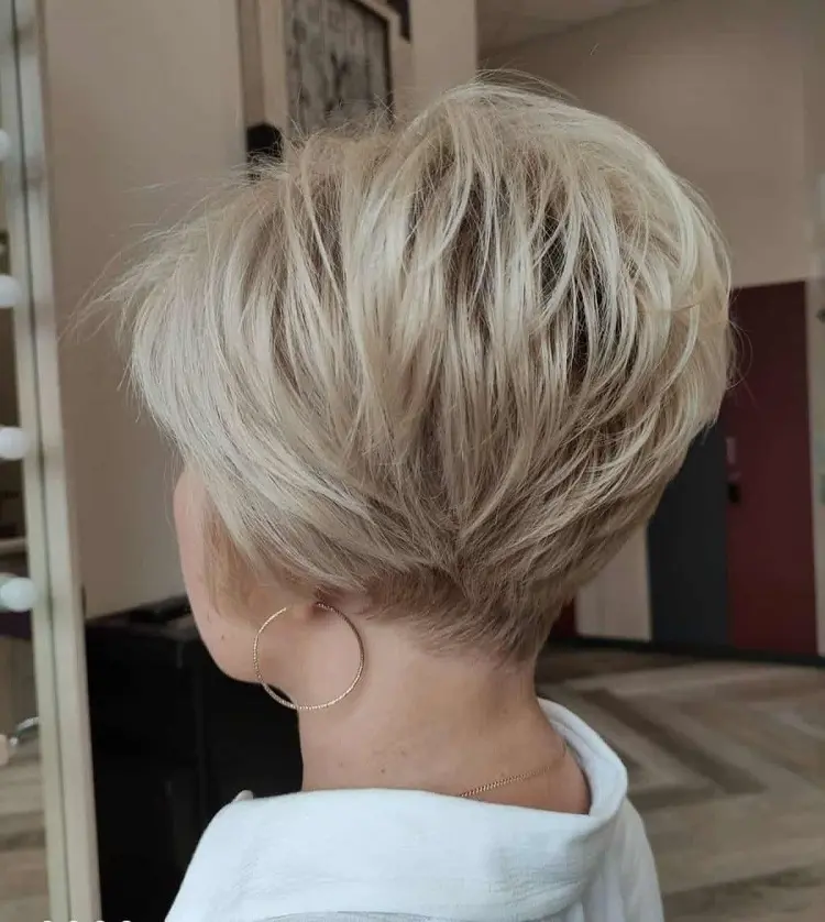pixie wedge haircut for women over 50 short hairstyle trends 2023