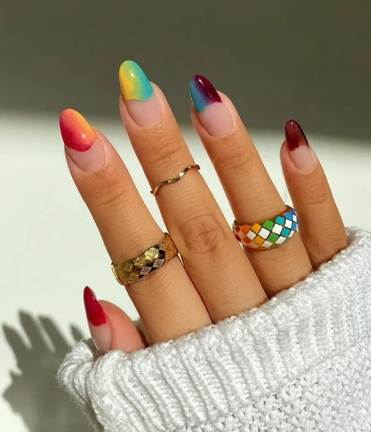 pride month nails designs