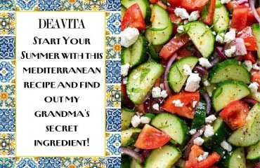 secret tomato and cucumber salad mediterranean recipe with feta cheese 2023