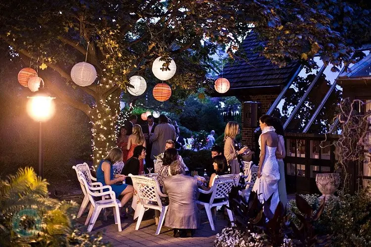 small backyard wedding ideas diy decoration on a budget party