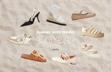 summer shoes trends 2023 platforms slingbacks ballet flats marry janes espadrilles cage sandals elevated thong sporty sneakers