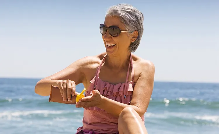 summer skin care tips for women over 50
