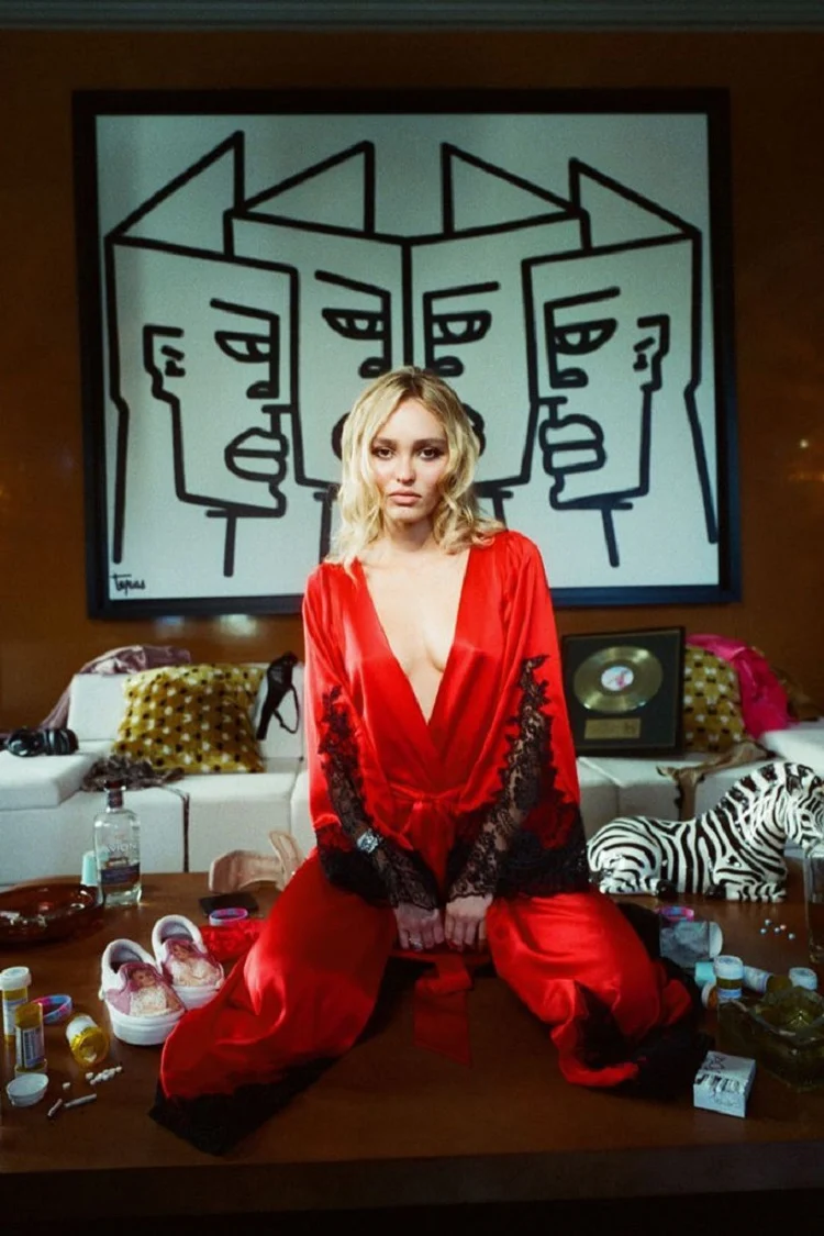 the idol hbo series outfit inspiration ideas lilly rose depp