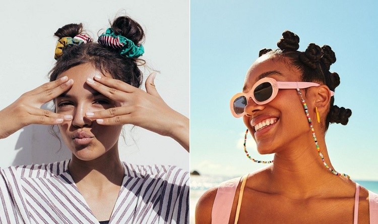 trendy summer high bun hairstyles all ages short medium long hair ideas 2023