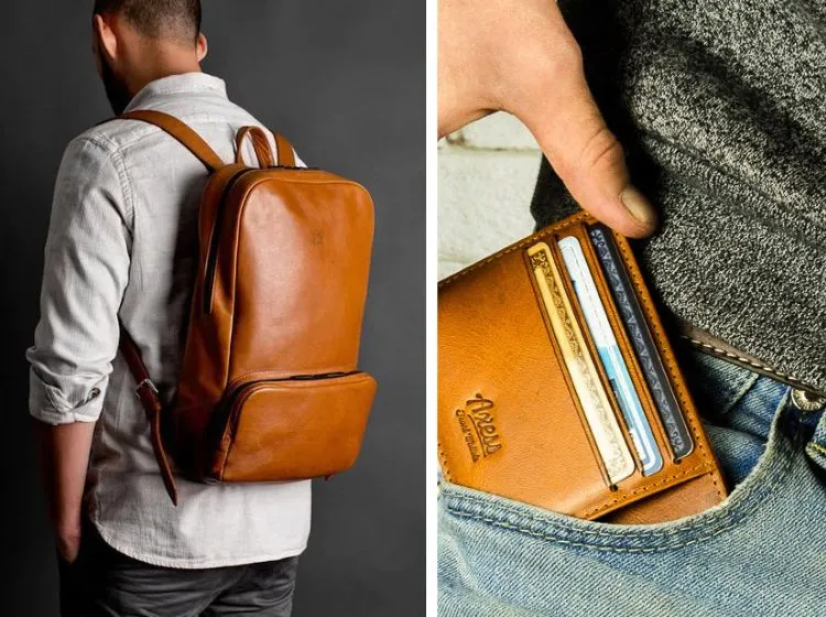 university gift ideas for him 2023 graduation matching wallet and a bagpack