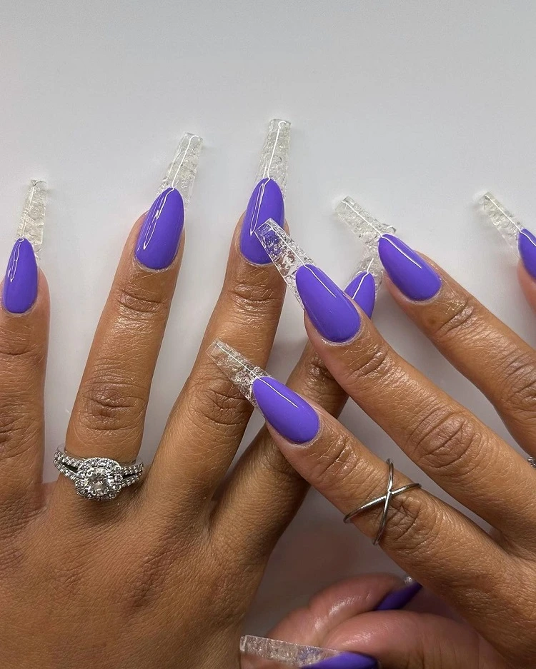 what are mermaid nails coffin acrylic gel manicure ideas