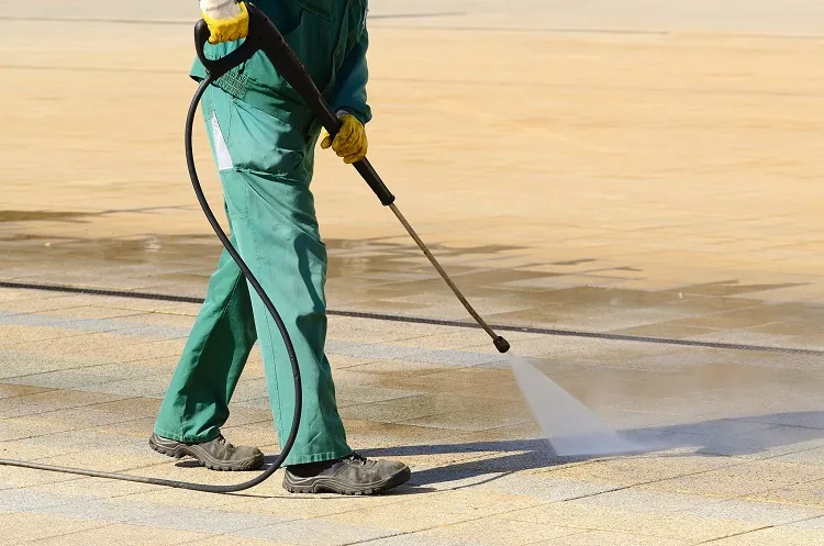 will baking soda remove oil stains on concrete let the soda water paste soak for half an hour