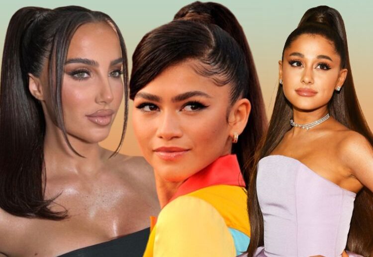 high ponytail hairstyles 2023