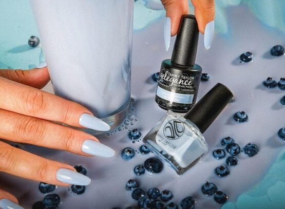 what are blueberry milk nails the latest summer 2023 nail trend