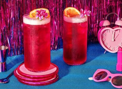 barbie pink gin cocktail summer recipe