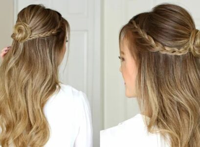 beautiful and simple hairdos for an elegant look