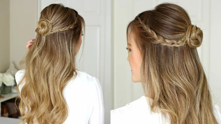 beautiful and simple hairdos for an elegant look
