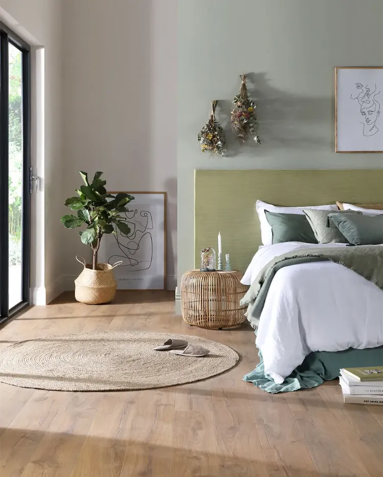 bedroom decor trends sage green color ideas